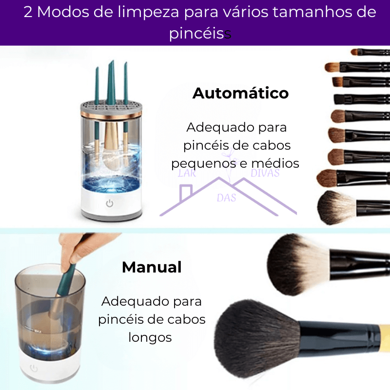 Limpador de Pincel 3 em 1 Cleaner Max